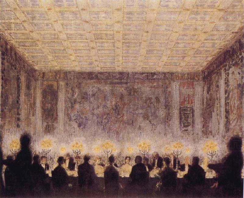 The Dinner Party, Franz von Stuck